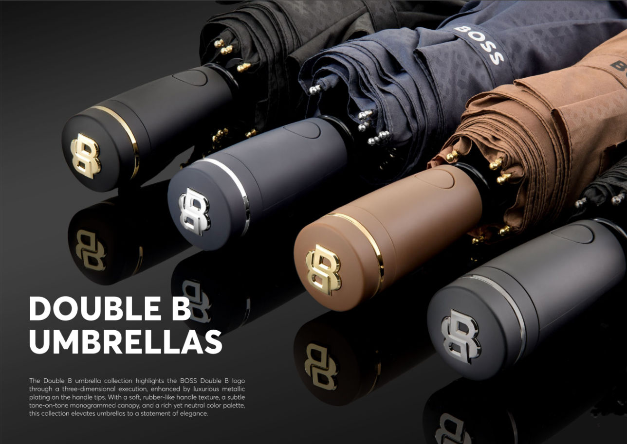 Parasole premium Hugo Boss z kolekcji Double B Umbrellas