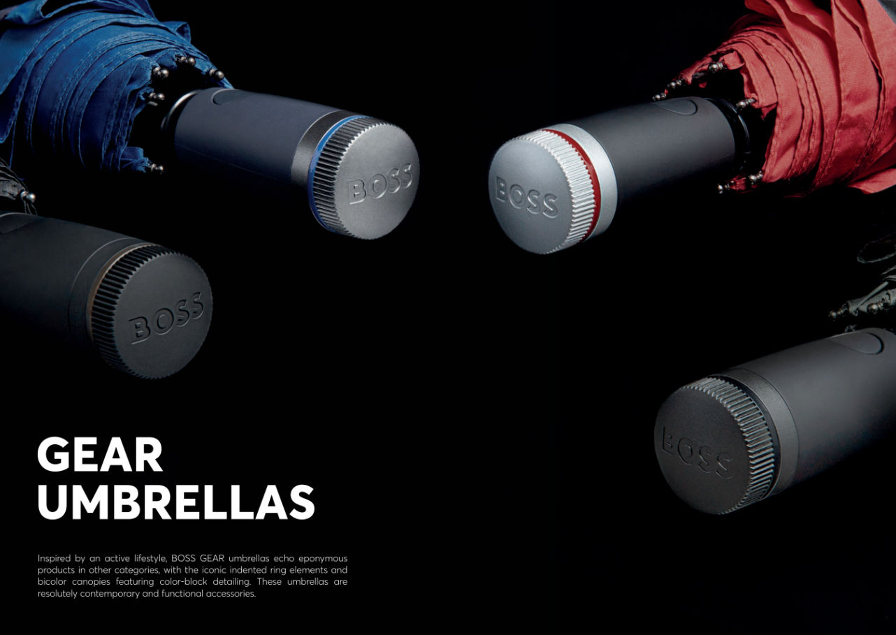 Parasole premium Hugo Boss z kolekcji Gear Umbrellas