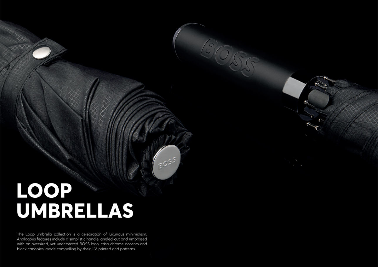 Parasole premium Hugo Boss z kolekcji Loop Umbrellas
