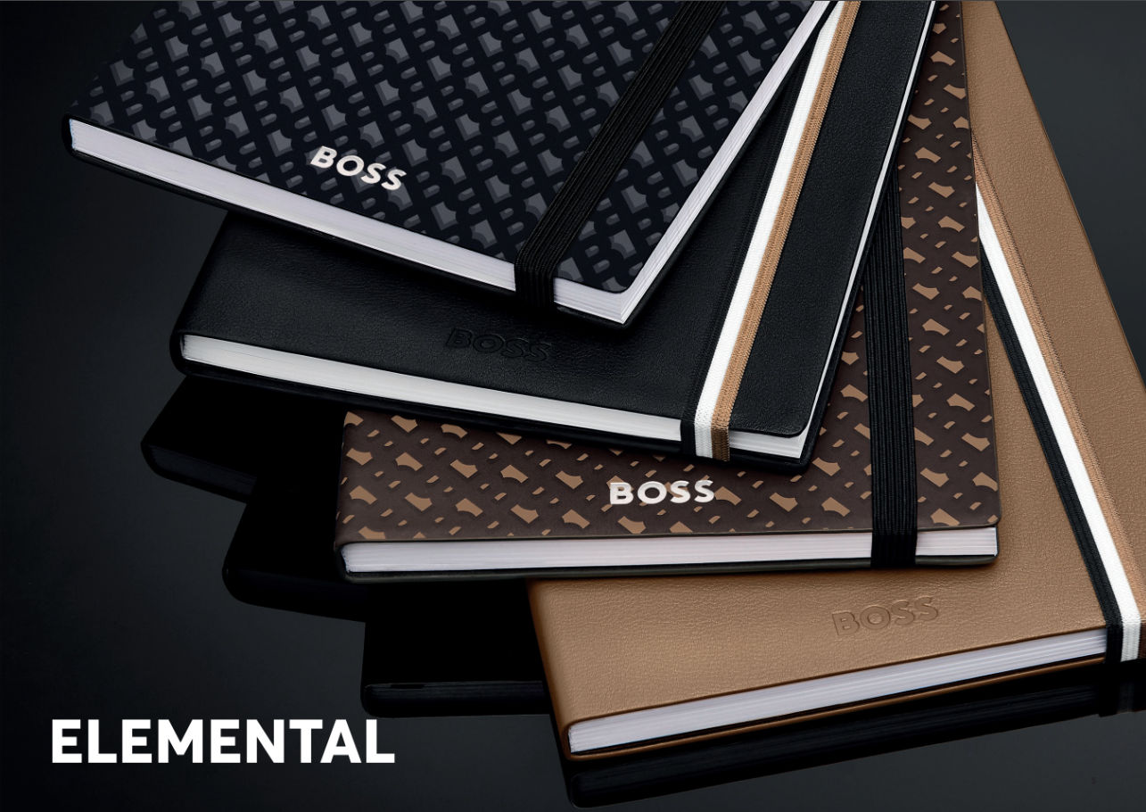 Notatniki premium Hugo Boss z serii Elemental