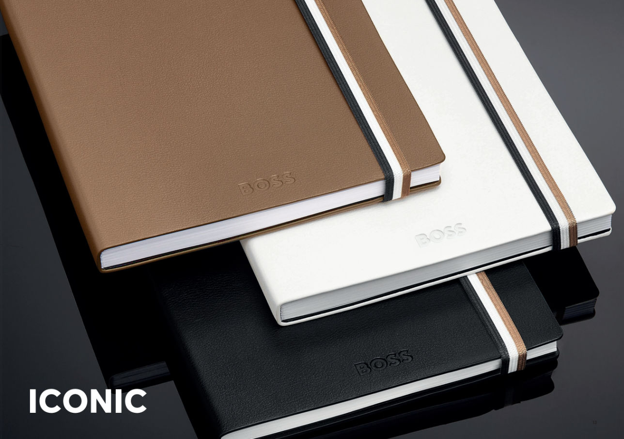 Notatniki premium Hugo Boss z serii Iconic