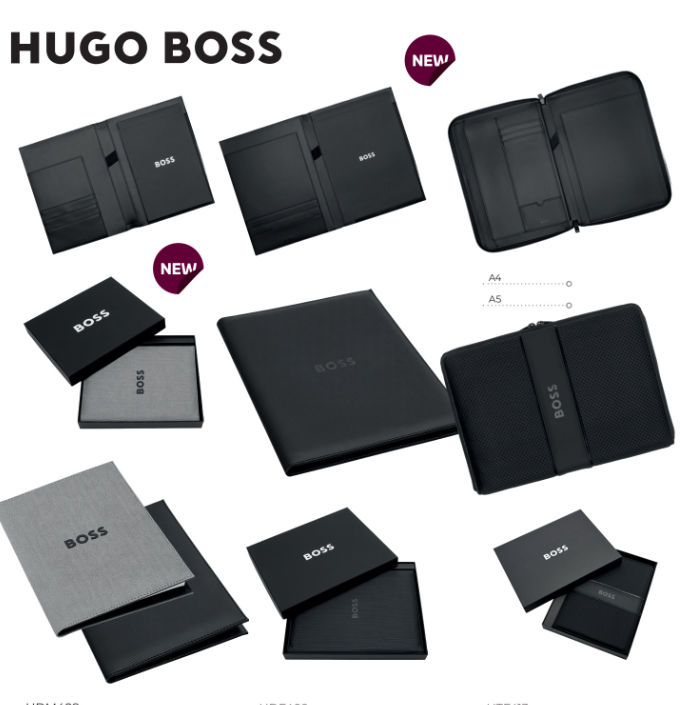 Portfele premium Hugo Boss z katalogu „Your Gift Solution”